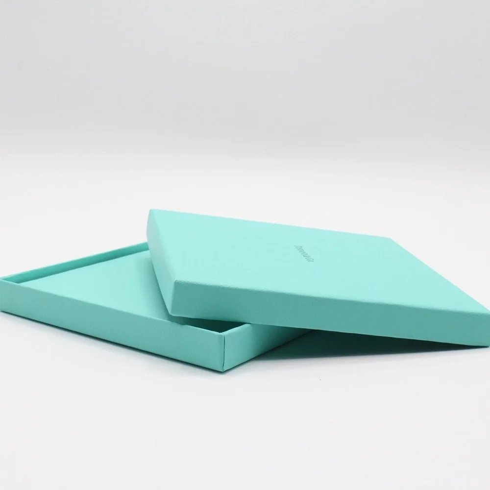 Authentic Small Flat Tiffany & Co Gift Box, 6x6